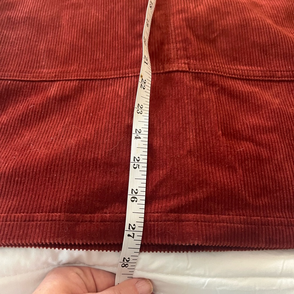 Boden Red Corduroy Pencil Skirt - Picture 11 of 11